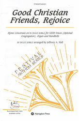 Good Christian Friends, Rejoice SATB choral sheet music cover